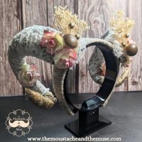 Lace Finished Fantasy Rams Horns
