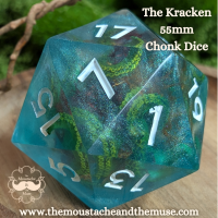 D20 Dice Chonk 55mm Chonk Kracken Cho 03