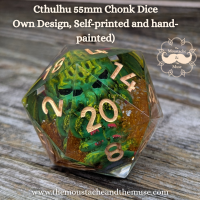 D20 Dice Chonk 55mm Cthulhu