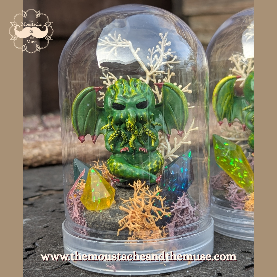 Cthulhu Display Cloche Dome